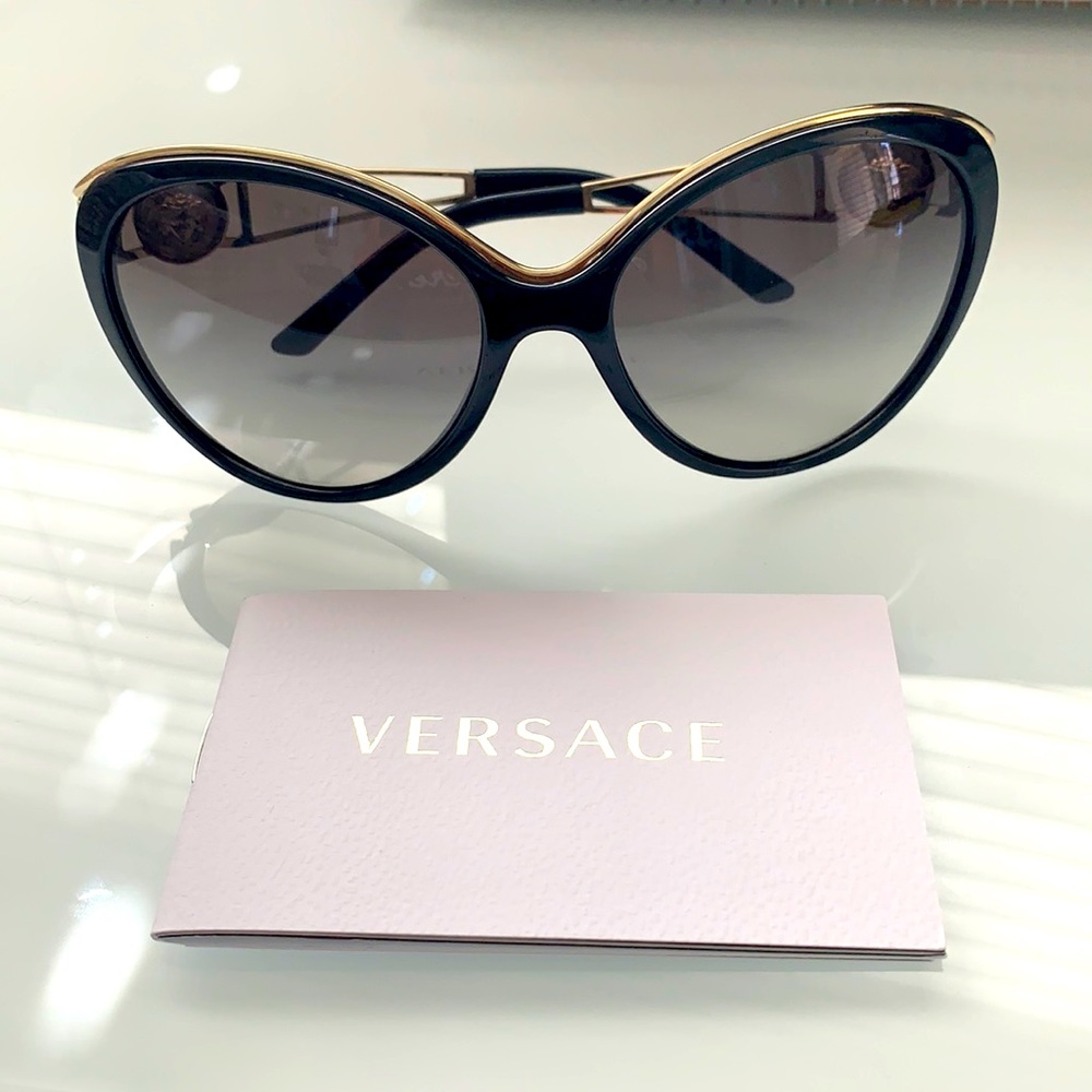 Versace Black Sunglasses